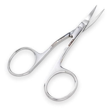 Picture of 3 1/2" DOUBLE CURVED EMBROIDERY SCISSORS - EXTRA FINE TIP