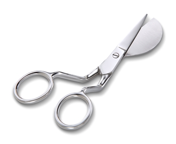 Picture of 5 1/2" MULTI-ANGLED DUCKBILL APPLIQUE SCISSORS WITH BLUNT TIP