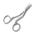 Picture of 4" DOUBLE CURVED LACE & APPLIQUE SCISSORS