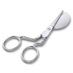 Picture of 5 1/2" MULTI-ANGLED DUCKBILL APPLIQUE SCISSORS WITH BLUNT TIP