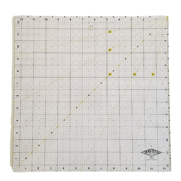 Picture of FABRIC RULER, 12.5" x 12.5" SQUARE 
