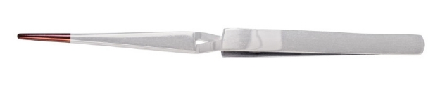 Picture of 6-3/4" SELF CLOSING WIDE TIP TWEEZERS